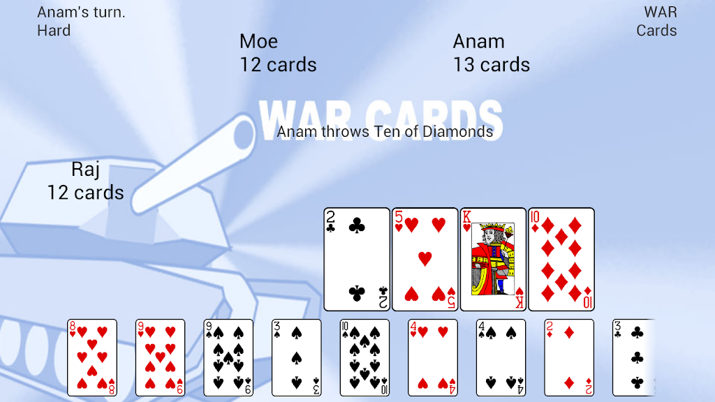 WAR Cards Ekran Görüntüsü 0