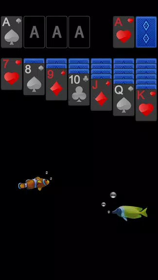 Solitaire - Dark Mode 스크린샷 1