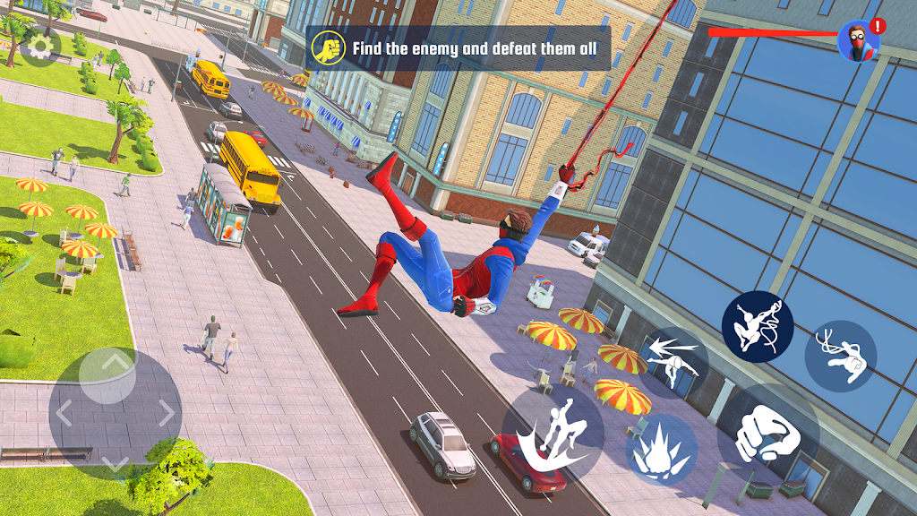 Spider Fighting: Hero Game スクリーンショット 1