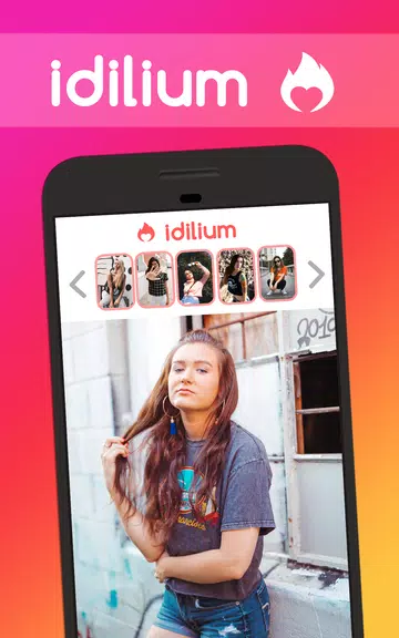 Idilium: Random Chat Roulette Captura de pantalla 2