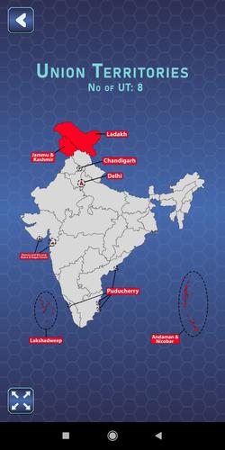 India Mapper-(India Map Game) स्क्रीनशॉट 1