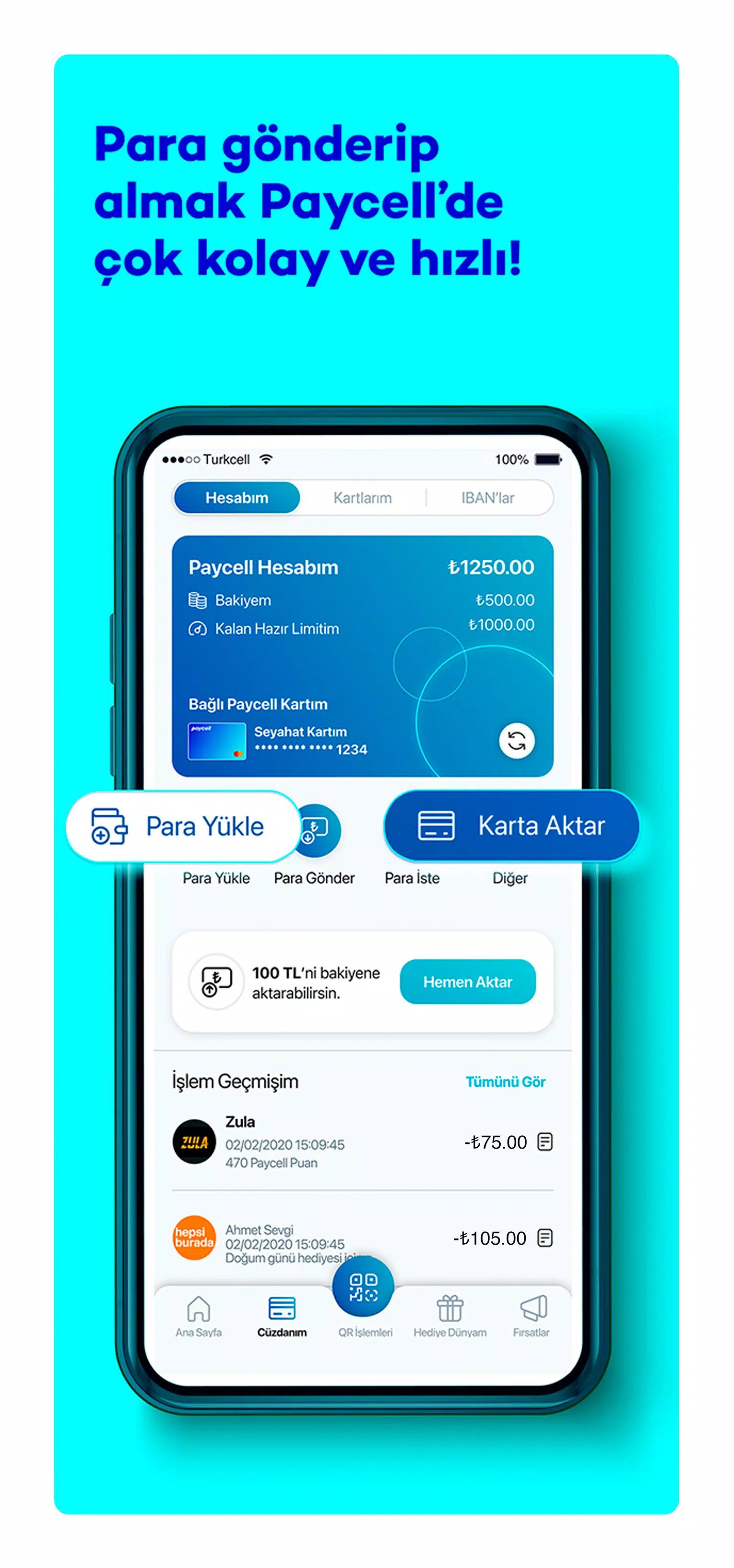 Paycell Screenshot 2