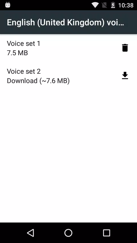Speech Recognition & Synthesis应用截图第3张