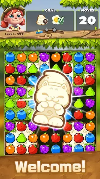 Fruits POP : Match 3 Puzzle Скриншот 0