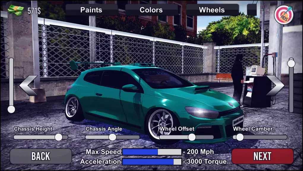 Doblo Drift Simulator Tangkapan skrin 2