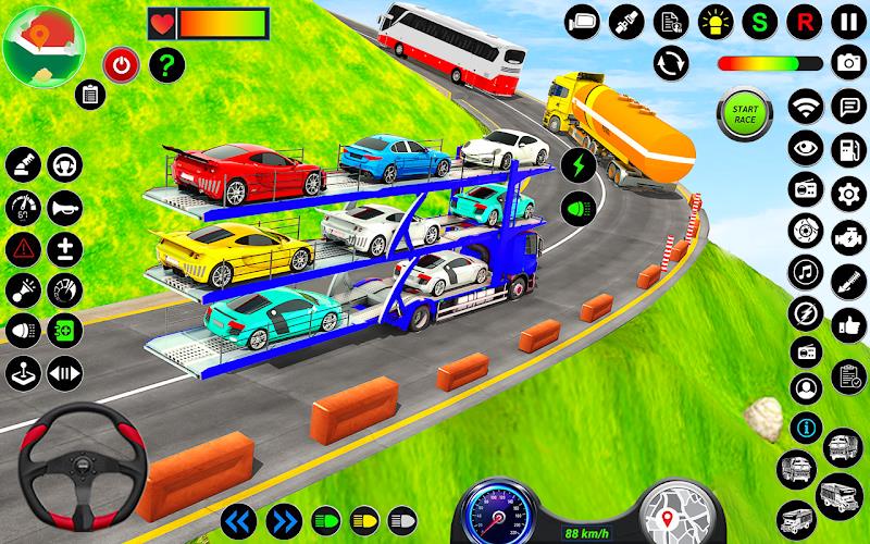 US Police Game Transport Truck Ảnh chụp màn hình 3