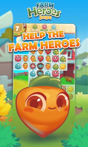 Farm Heroes Saga Ảnh chụp màn hình 0