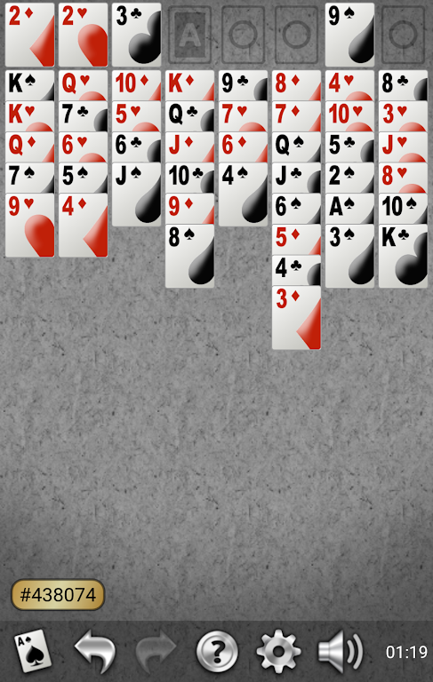 Yukon Gold Solitaire Demo Capture d'écran 3