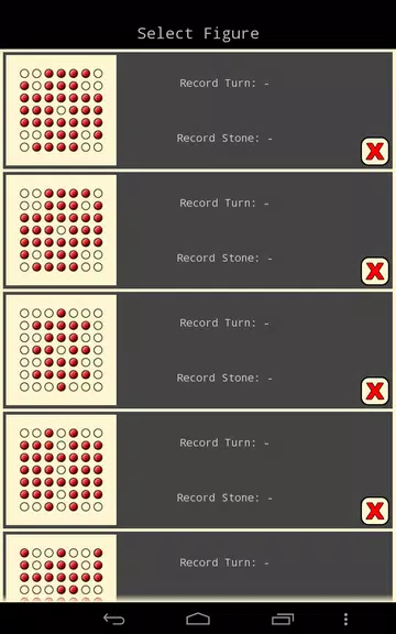 Pegs - Solitaire Halma 스크린샷 1