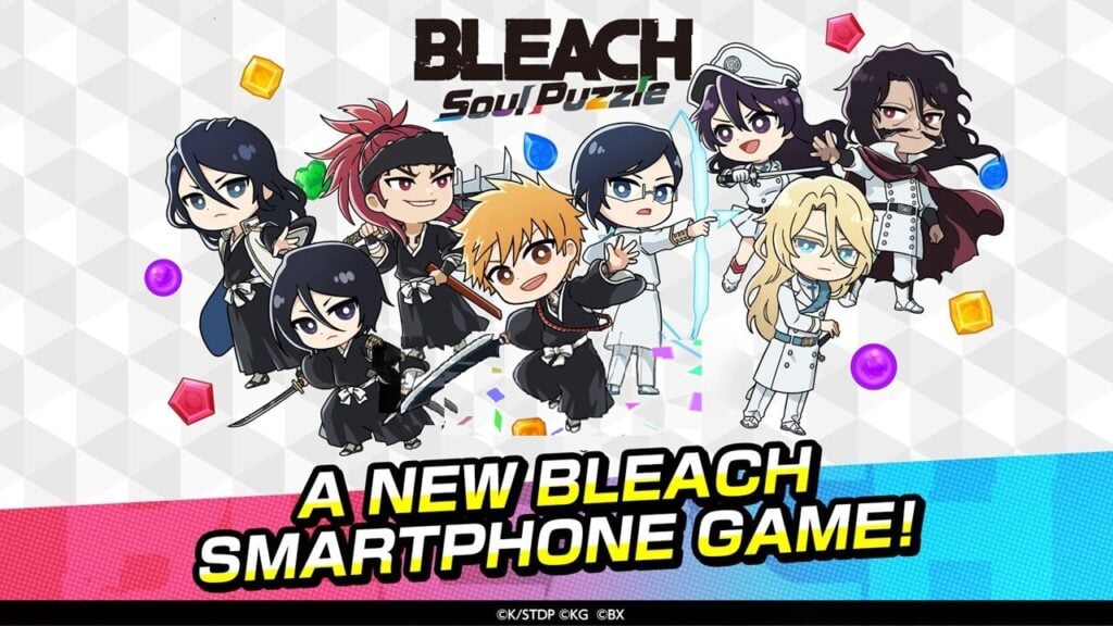 Bleach Soul Puzzle, tytuł Match-3 KLAB, spada na całym świecie!