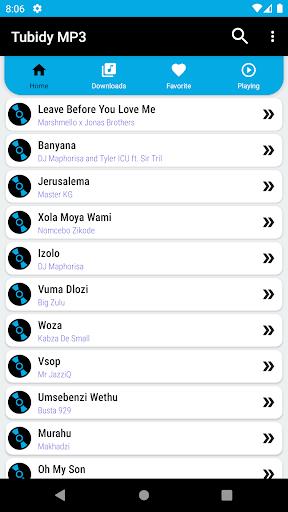 Tubidy: Tubidy MP3 Downloader स्क्रीनशॉट 0