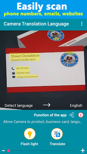 Camera Translator - Live Translation App ဖန်သားပြင်ဓာတ်ပုံ 2
