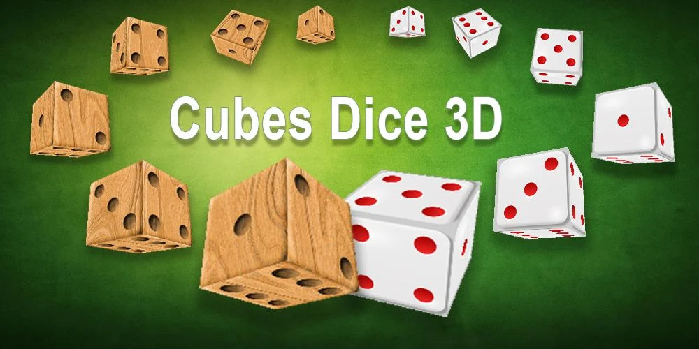 Cubes Dice 3D Tangkapan skrin 0