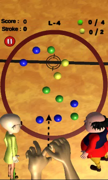 Motu Patlu Kanche Game Tangkapan skrin 1