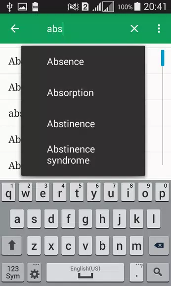 Psychology Dictionary Offline 螢幕截圖 1