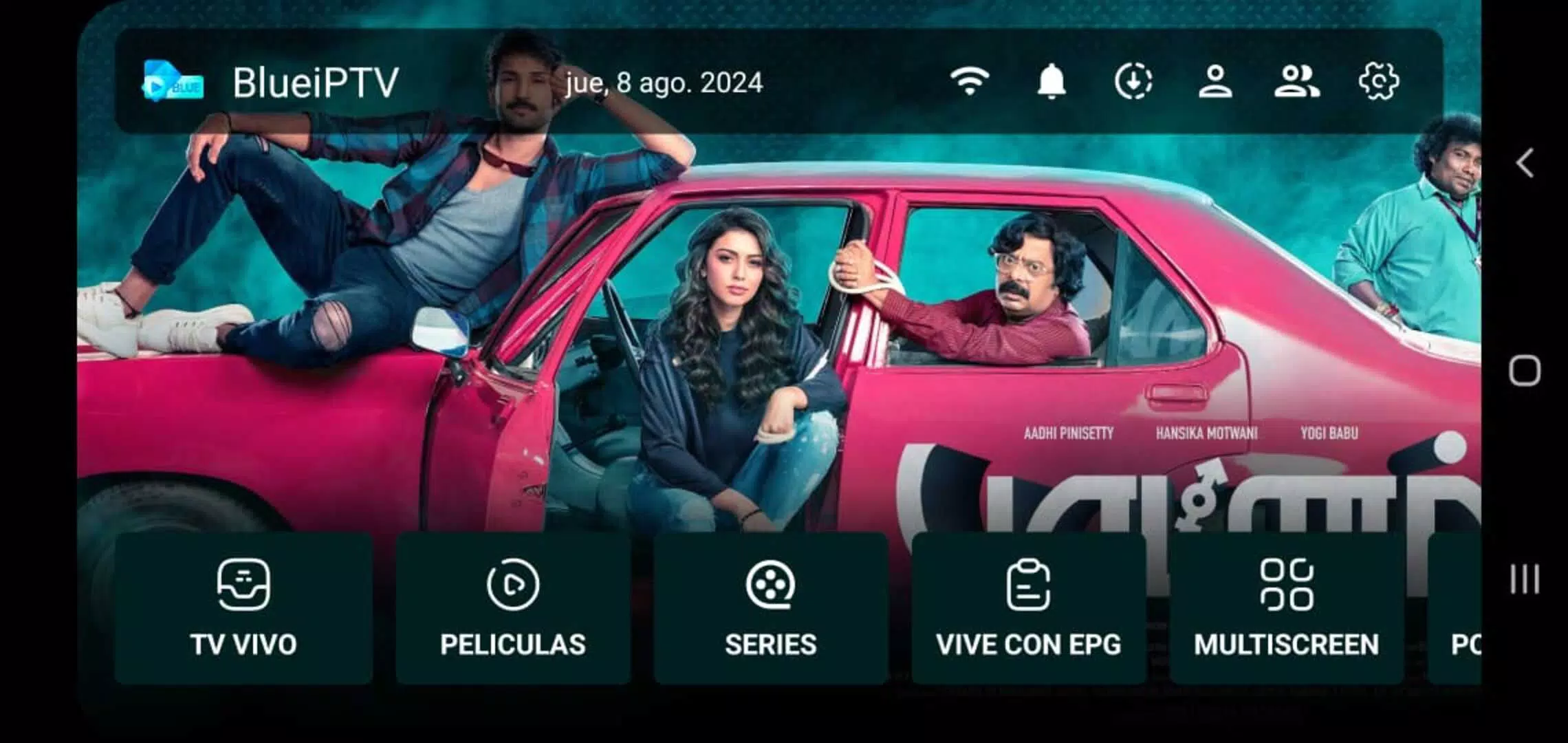 BlueiPTV Captura de tela 1