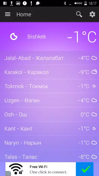 Kyrgyzstan Weather 螢幕截圖 0