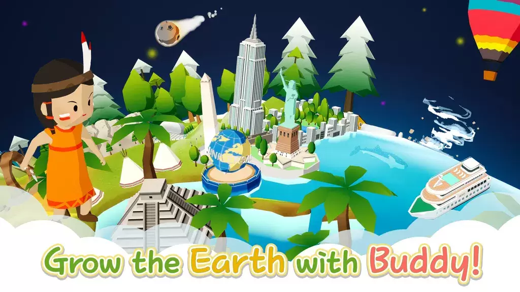 Save The Earth : Idle&Clicker Ekran Görüntüsü 0