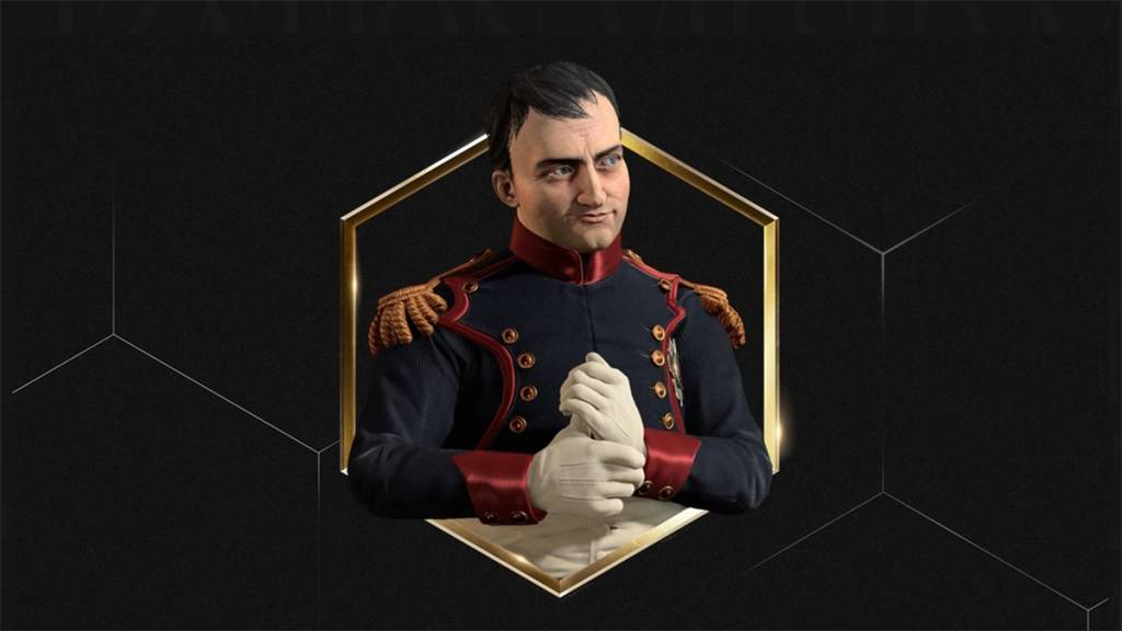 Một hình ảnh của Hoàng đế Napoleon Persona trong Civilization 7 như một phần của hướng dẫn về cách mở khóa anh ta trong trò chơi.