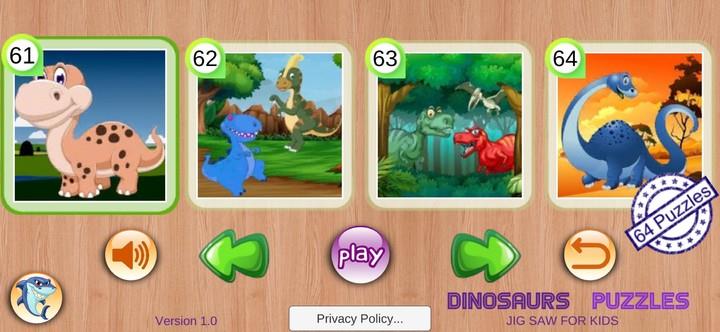 Dino Puzzle Screenshot 2