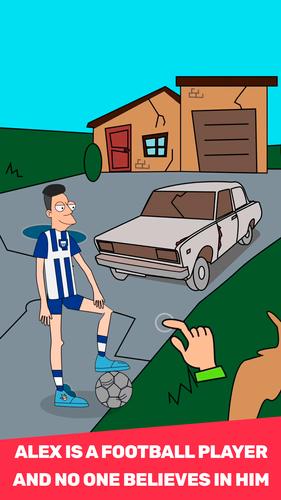 Alex - Idle Football Star 螢幕截圖 0