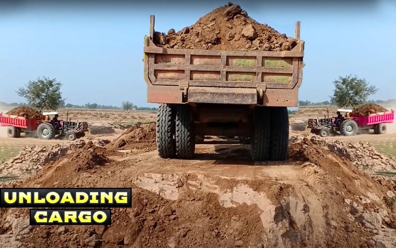 Tractor Trolley Farming Drive ဖန်သားပြင်ဓာတ်ပုံ 1