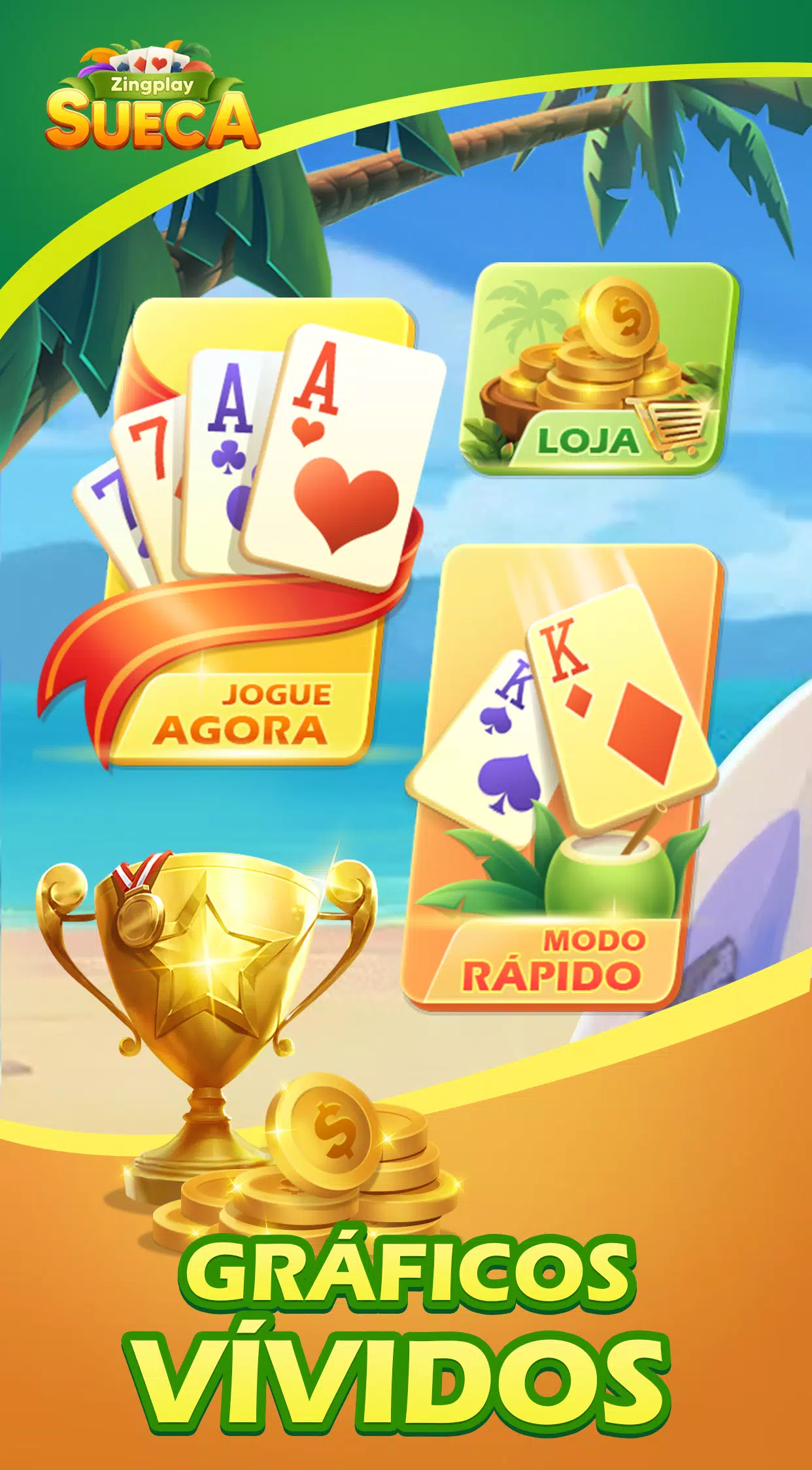 Sueca ZingPlay - Jogo de carta Captura de tela 0