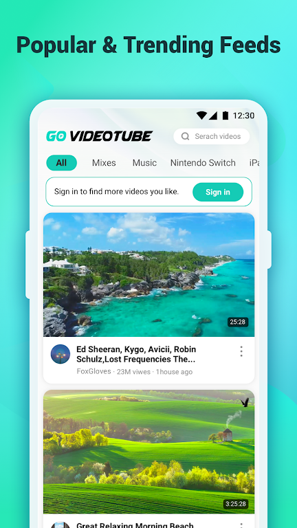 Go VideoTube স্ক্রিনশট 1