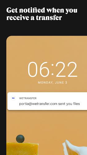 WeTransfer ဖန်သားပြင်ဓာတ်ပုံ 2