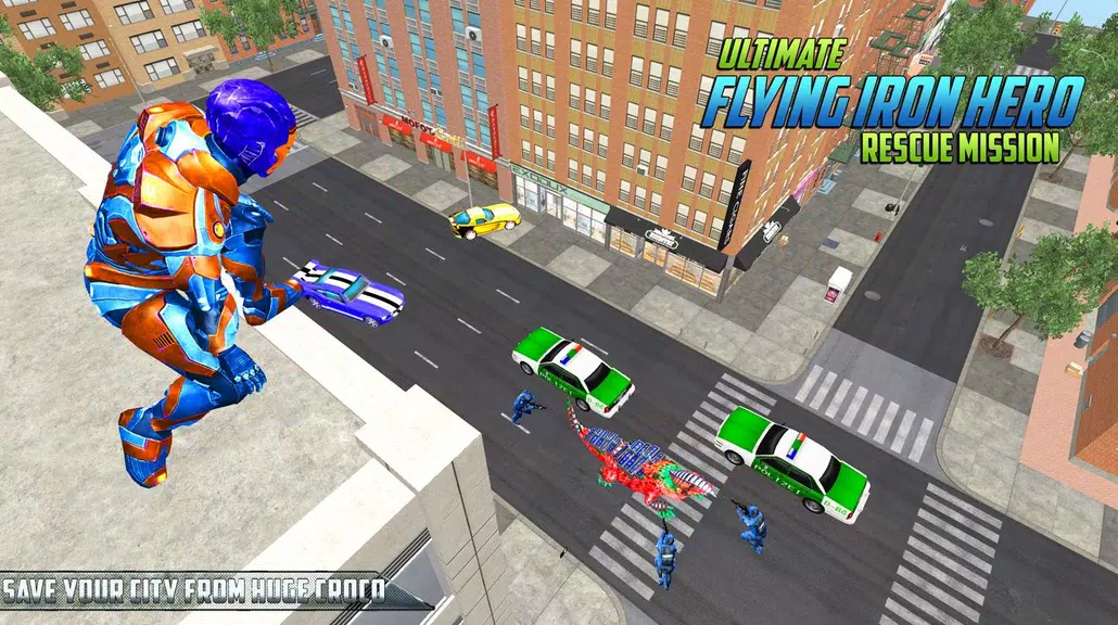 Ultimate KungFu Superhero Iron Fighting Free Game Screenshot 1