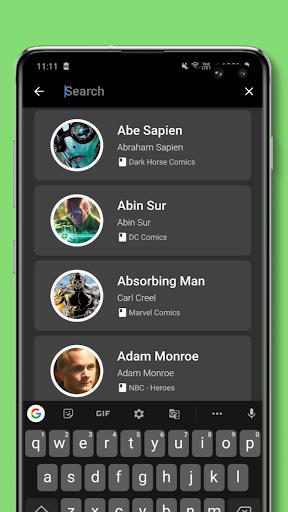 Superheroes 스크린샷 3