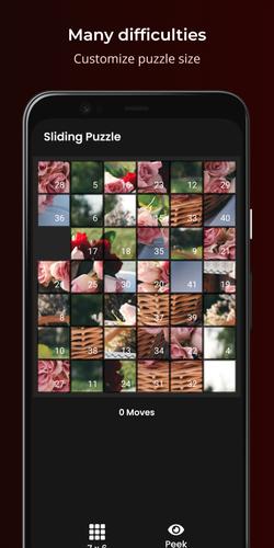 Sliding Puzzle ဖန်သားပြင်ဓာတ်ပုံ 2