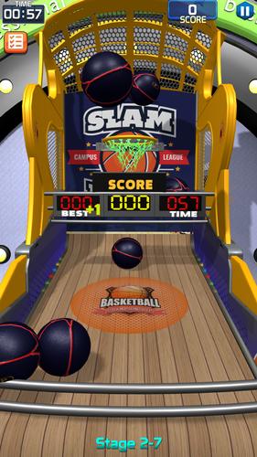 Flick Basketball Stages Скриншот 3