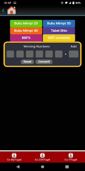 Pro Togel Captura de pantalla 1