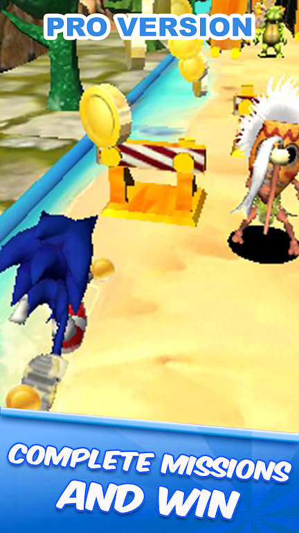 Pro Blue Hedgehog - Ultimate A स्क्रीनशॉट 0
