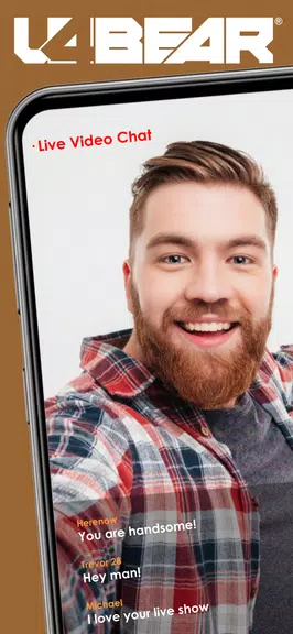 u4Bear: Citas Gay y chat Captura de pantalla 2