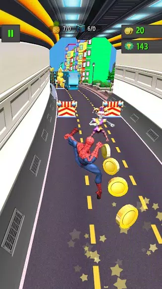 Schermata Subway Spider World 2