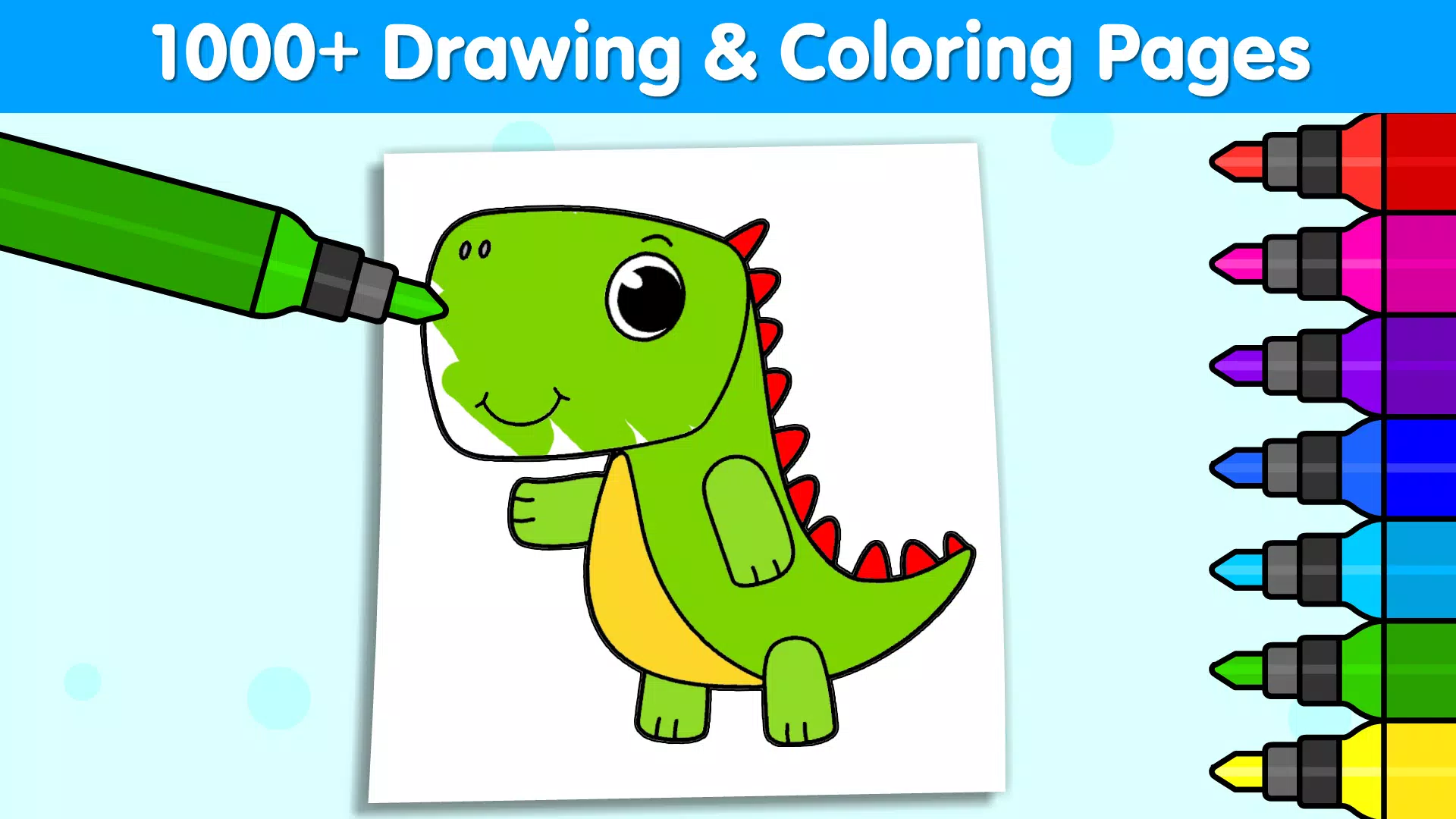 Coloring Games for Kids: Color Schermafbeelding 0