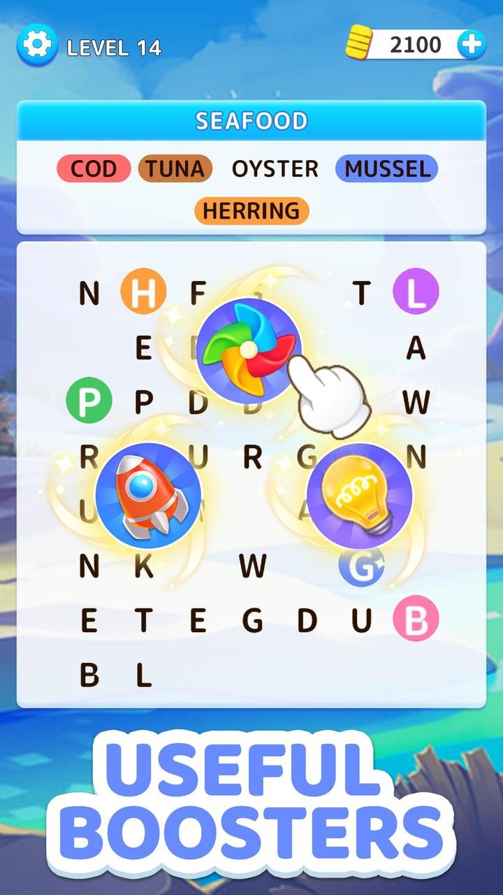 Schermata Ring of Words: Word Finder 2