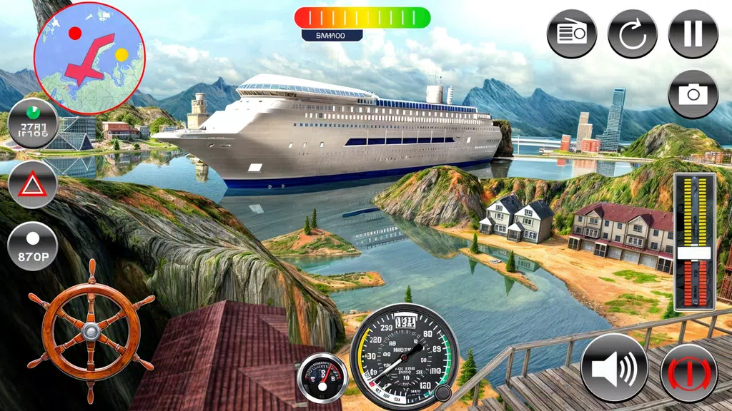 Transport Cruise Ship Games 螢幕截圖 0