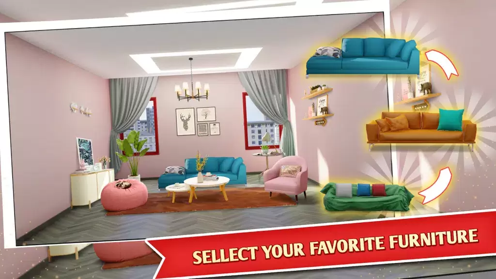 Home Dreams: Puzzle & Decor Schermafbeelding 2