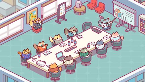 Office Cat: Idle Tycoon Game Screenshot 3