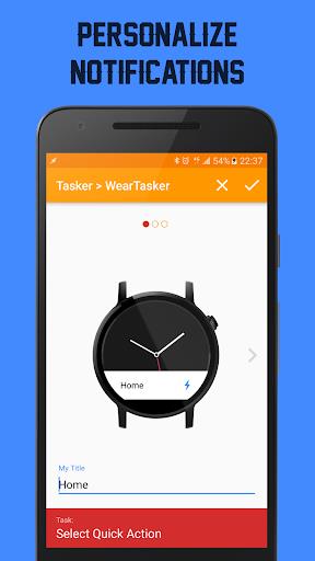 WearTasker - Tasker for Wear Скриншот 3