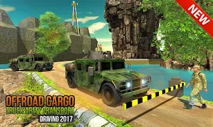 Offroad US Army Truck Driving应用截图第1张