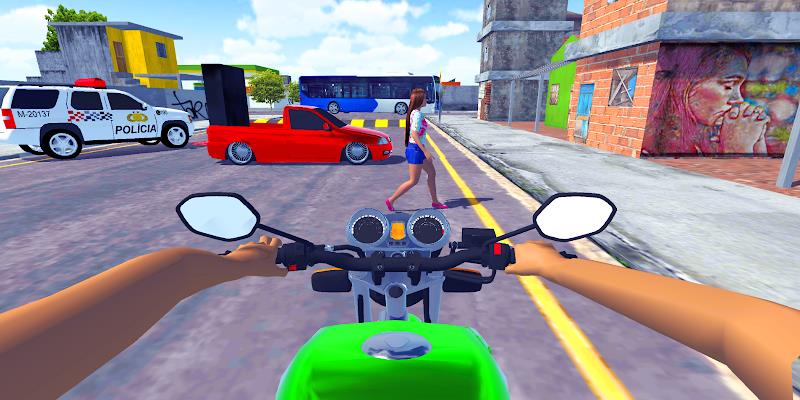 Corte de Giro Jogo de Motos BR 스크린샷 2