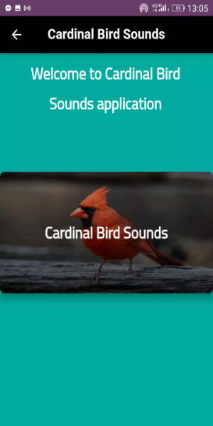 Cardinal sounds and calls स्क्रीनशॉट 0