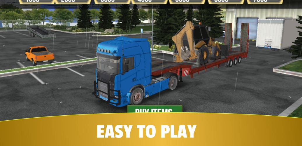 Truck Simulator Game Captura de tela 2