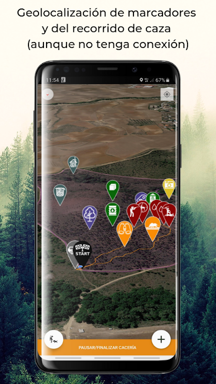 Dianary hunting app Screenshot 1