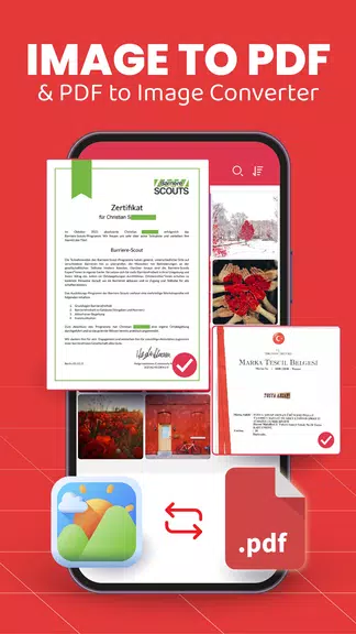 Image to PDF: PDF Converter Capture d'écran 1