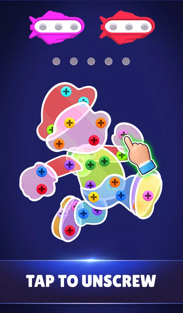 Screw Puzzle: 3D Nuts Jam Tangkapan skrin 0